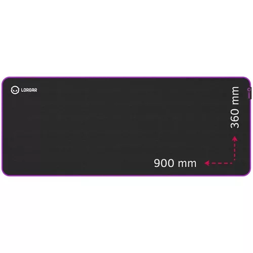 LORGAR MAIN 319 EGÉRPAD BLACK/PURPLE