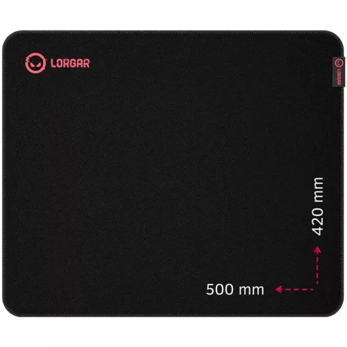 LORGAR MAIN 315 EGÉRPAD BLACK/RED