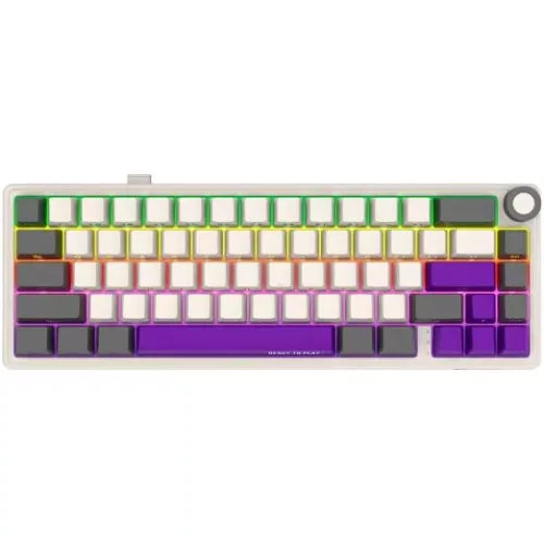 LORGAR KBP70MW WIRELESS MECHANIKUS GAMING BILLENTYŰZET BEIGE, US