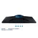 SAMSUNG S27DG302EU 27", 16:9, 1920X1080, 180HZ, DISPLAY PORT,HDMI,USB2.0,GAMER, LED MONITOR