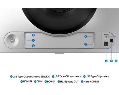 SAMSUNG S49DG910SU 49", , 32:9, 5120X1440, 144HZ, DISPLAY PORT,HDMI,USB TYPE-C,MICRO HDMI, OLED MONITOR