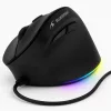 BLUESTORK M-W-ERGO-LUMI RGB EGÉR, BLACK