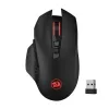 REDRAGON M656 GAINER WIRELESS GAMER EGÉR, BLACK/RED