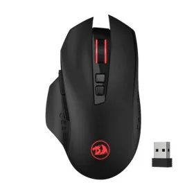 REDRAGON M656 GAINER WIRELESS GAMER EGÉR, BLACK/RED