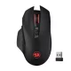 REDRAGON M656 GAINER WIRELESS GAMER EGÉR, BLACK/RED