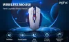 INPHIC M6P WIRELESS EGÉR, MECHA STYLE, KÉK-FEHÉR