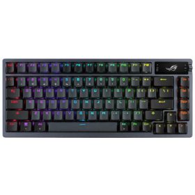   ASUS ROG AZOTH NX RED VEZETÉKES GAMER BILLENTYŰZET, HU, FEKETE (90MP0316-BKHA00)