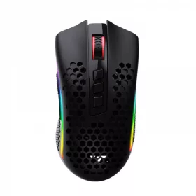 REDRAGON STORM PRO M808-KS WIRELESS RGB GAMER EGÉR, BLACK