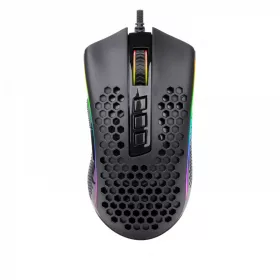 REDRAGON STORM RGB VEZETÉKES GAMER EGÉR, BLACK
