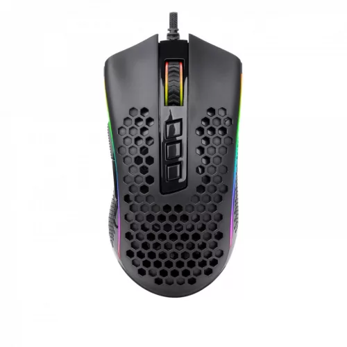 REDRAGON STORM RGB VEZETÉKES GAMER EGÉR, BLACK