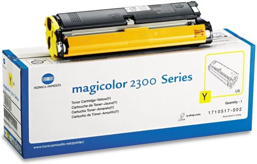 MAGICOLOR 2300 YELLOW HIGH CAPACITY KONICA MINOLTA EREDETI TONER