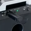 LENCO MCW-020BK VEZETÉK NÉLKÜLI MIKROFON SZETT, 2 DB MIKROFON + VEVŐEGYSÉG, FEKETE