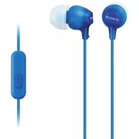 SONY MDR-EX15APLI VEZETÉKES FÜLHALLGATÓ, KÉK