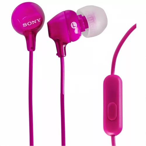 SONY MDR-EX15APPI VEZETÉKES FÜLHALLGATÓ, RÓZSASZÍN