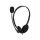 GEMBIRD MHS-123 HEADSET/FEJHALLGATÓ, FEKETE
