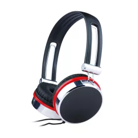GEMBIRD MHS-903 HEADSET/FEJHALLGATÓ, FEKETE-PIROS