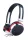 GEMBIRD MHS-903 HEADSET/FEJHALLGATÓ, FEKETE-PIROS