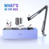 FIFINE MI3 USB MIKROFON – PODCAST/STREAM, PC/MAC/PS4/PS5, NÉMÍTÓ GOMB, KARRAL, POP FILTER, SHOCK MOUNT, FEHÉR