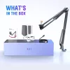 FIFINE MI3 USB MIKROFON – PODCAST/STREAM, PC/MAC/PS4/PS5, NÉMÍTÓ GOMB, KARRAL, POP FILTER, SHOCK MOUNT, FEHÉR