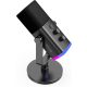 FIFINE MI6 USB/XLR DINAMIKUS MIKROFON – PODCAST, STREAM, PC/PS4/PS5, NÉMÍTÓ GOMB, RGB