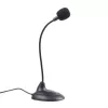 GEMBIRD MIC-205 ASZTALI MIKROFON, FEKETE