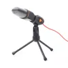 GEMBIRD MIC-D-03 ASZTALI MIKROFON, HÁROMLÁBÚ ÁLLVÁNNYAL, FEKETE