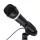 GEMBIRD MIC-D-04 KONDENZÁTOR MIKROFON, ASZTALI ÁLLVÁNNYAL, FEKETE