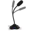 SPIRIT OF GAMER EKO300 RGB USB MIKROFON, FEKETE