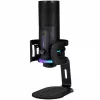 STREAMPLIFY MIC PRO PROFESSZIONÁLIS USB MIKROFON RGB VILÁGÍTÁSSAL, FEKETE