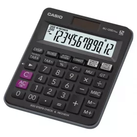 CASIO MJ-120D PLUS ASZTALI SZÁMOLÓGÉP, FEKETE
