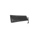 SILVERLINE MM-KB818 BILLENTYŰZET FEKETE, HU
