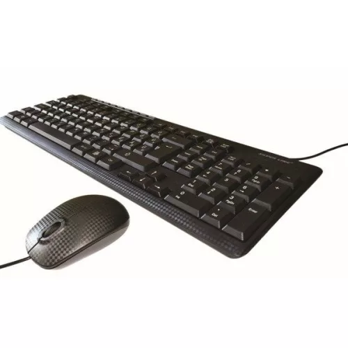 SILVERLINE MMS-8188 BILLENTYŰZET + EGÉR FEKETE, HU