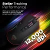 VERTUX RODON RGB GAMER EGÉR, BLACK