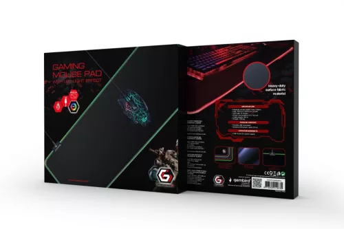 GEMBIRD MP-GAMELED-L GAMING WITH LED LIGHT EFFECT LARGE EGÉRPAD