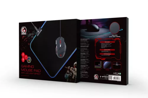 GEMBIRD MP-GAMELED-M GAMING EGÉRPAD