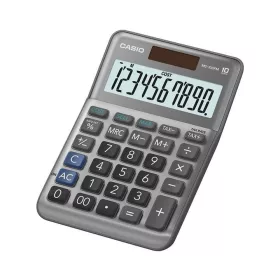 CASIO MS-100FM ASZTALI SZÁMOLÓGÉP, SILVER