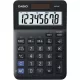 CASIO MS-8F ASZTALI SZÁMOLÓGÉP, FEKETE