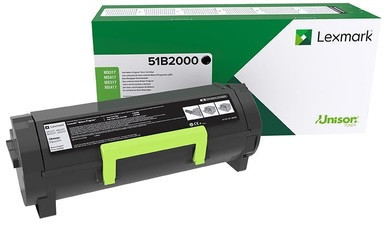 MS317/MX317/417/517/617 51B2000 LEXMARK EREDETI 2.5K TONER