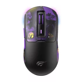   HAVIT GAMENOTE MS969WB X VKS GAMER WIRELESS BLUETOOTH EGÉR, BLACK/PURPLE