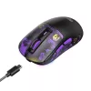 HAVIT GAMENOTE MS969WB X VKS GAMER WIRELESS BLUETOOTH EGÉR, BLACK/PURPLE