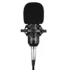 MEDIA-TECH MT397K STÚDIÓ ÉS STREAMING MIKROFON, FEKETE