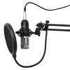 MEDIA-TECH MT397S STÚDIÓ ÉS STREAMING MIKROFON, EZÜST