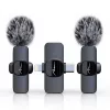 MEDIA-TECH MICRO-MIC DUO MT416 DUPLA CSÍPTETŐS MIKROFONKÉSZLET (3.5MM JACK), FEKETE