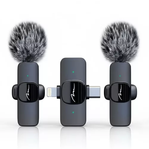 MEDIA-TECH MICRO-MIC DUO MT416 DUPLA CSÍPTETŐS MIKROFONKÉSZLET (3.5MM JACK), FEKETE