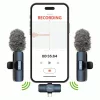 MEDIA-TECH MICRO-MIC DUO MT416 DUPLA CSÍPTETŐS MIKROFONKÉSZLET (3.5MM JACK), FEKETE
