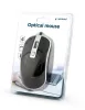 GEMBIRD MUS-4B-06-BS OPTICAL EGÉR, BLACK/SILVER