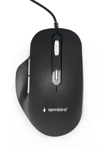 GEMBIRD MUS-6B-02 OPTICAL EGÉR, BLACK