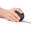 GEMBIRD MUS-ERGO-01 ERGONOMIC EGÉR, BLACK