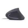 GEMBIRD MUS-ERGO-01 ERGONOMIC EGÉR, BLACK