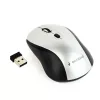 GEMBIRD MUSW-4B-02-BS WIRELESS OPTIKAI EGÉR, BLACK/SILVER